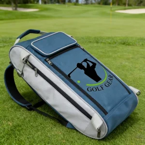 Custom Golf Staff Bag Manufacturer Black and White Waterproof for Men and Women