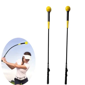 Custom Golf Swing Tempo Training Rod Adjustable Weighted Practice Stick for Rhythm and Timing Improvement