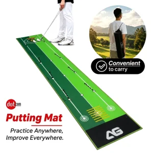 Custom Golf Training Chipping Mat Aid Strike Golf Course Practice Hitting Putting Green Mat for Indoor