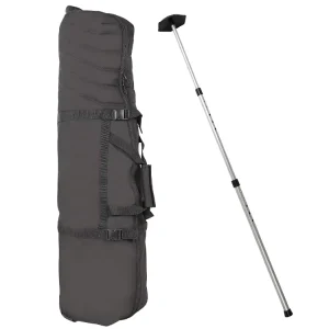 Custom Golf Travel Bag Waterproof Portable Black Golf Travel Bag With Wheels