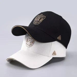 Custom High End Golf Baseball Cap Custom Personalized Embroidery Logo Fitted Unisex Baseball Sports Cap Hats