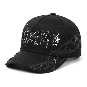 Custom High Quality 3D Embroidery Cotton Mens Baseball Hat Curved Brim 5 Panel Sports Unisex Hip Hop Gorras Baseball Cap