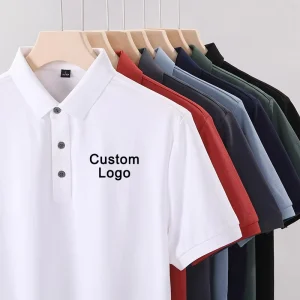 Custom High Quality Breathable Short Sleeve Luxury Blank Golf Men’s Polo Shirt