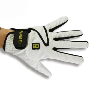 Custom High Quality Eco-friendly Cabretta Leather Golf Gloves Men Golf Leather Gloves