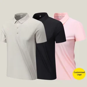 Custom High Quality Plain Sports Golf Dry Fit Men’s Polo Shirts