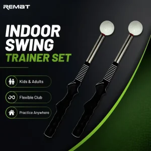 Custom Indoor Golf Swing Trainer Set Flexible Golf Club for Kids Swing Training Aids