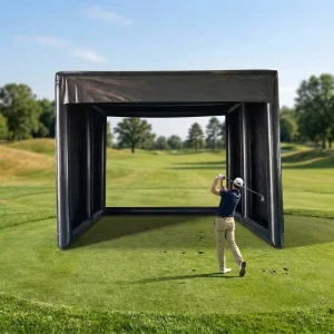 Custom Inflatable Golf Simulator Enclosure Pop up Tent for Training Exhibition and Sports Games