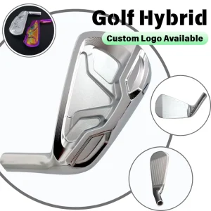 Custom JSD Golf Iron Heads Forged CNC Milled Right Handed Carbon Iron Club Heads Graphite Steel Shaft Satin Glossy