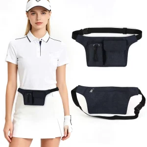 Custom Korean Park Golf Waist Bag Fashionable Multi functional Portable Storage Pouch for Golf Balls Water Bottle Accessories