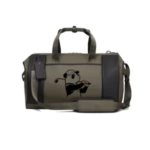 Custom Large Capacity Duffle Travel Bag Customizable Golf Clothing Bag Waterproof PU Leather High Visibility Golf Equipment