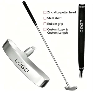 Custom Length Double Side Mini Golf Putter for Adults Children Beginner Practice Clubs for Home and Office Used