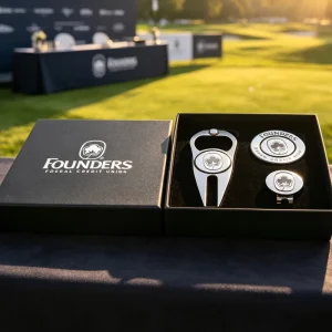 Custom Light and Portable Factory Engraved Cartoon Golf Ball Divot Tool