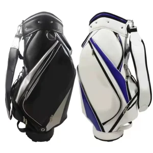 Custom Lightweight Nylon Double-Strap Waterproof Stand Golf Bag