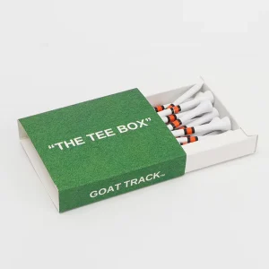 Custom Log Friendly Biodegradable Eco Friendly Durable Lightweight 83mm Natural Bamboo Golf Tees
