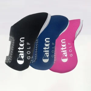 Custom Logo 10PCS PU Waterproof Custom Golf Iron Club Head Cover