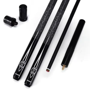 Custom Logo 11.5mm Snooker Cue 12.5mm Pool Cue Handmade Carbon Fiber Shaft with Grip Handle Factory
