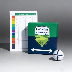 Custom Logo 2 Layer Golf Driving Range Balls 12pcs Colored Practice Balls with Gift Set Box