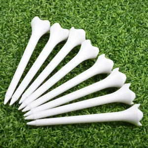 Custom Logo 3 1 4″ 4-Claw Plastic Golf Tees Multiple Colors Available Bulk Custom Plastic Tees