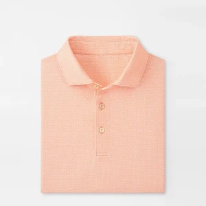 Custom Logo 4 Way Stretch Quick Dry Top Printed Design Golf Wear Slim Fit Mens Golf Apparel Polo Shirts