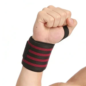 Custom Logo Adjustable Bowling Wrist Support Sports High Elastic Mouse Pad Wrist Support Non Slip Weightlifting Wrist Wraps