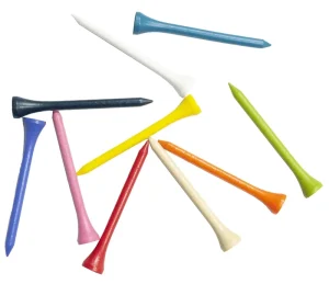 Custom Logo Bamboo Golf Tees Factory Durable Wooden Golf Tees Bright Vivid Full Color Printed Custom Wood Golf Tee