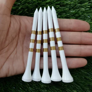 Custom Logo Biodegradable 70/83mm Printed Wooden Golf Tees OEM Packaging Options Available Guangdong Model SEGT280