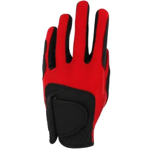 Custom Logo Breathable Durable All Weather Eco Friendly Lightweight PU Leather Golf Glove with Customized Color