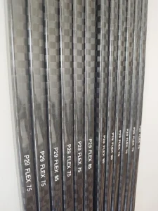 Custom Logo Carbon Fiber Ice Hockey Sticks Personalized Composite Hockey Sticks for Teams