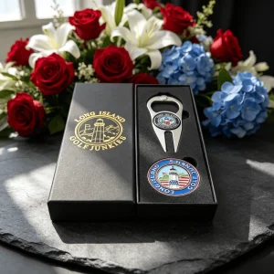 Custom Logo China Free Design Smooth Best Quality Ball Marker Golf Set Box Blank
