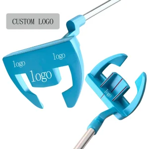 Custom Logo Color Face Pattern Right Handed Blue Durable Golf Putter Head Golf Club Head