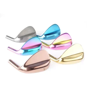 Custom Logo Colorful Golf Wedge 52 56 60 Degree Sand Wedge for Men Right Handed CNC Milled Face Stainless Steel
