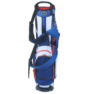 Custom Logo Embroidery Golf Bags Multi Pocket Organize Polyester Material Waterproof Zipper Closure Lightweight Durable Portable