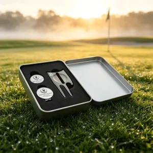 Custom Logo Free Design Smooth Ball Marker Divot Tool