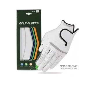 Custom Logo Golf Accessories Cabretta Leather Golf Gloves Envelope Men’s Left Right Hand Winter Golf Gloves