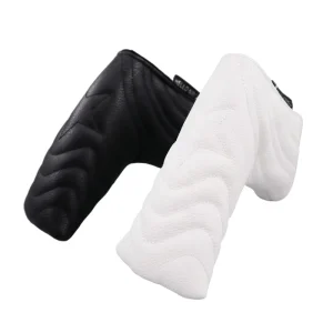 Custom Logo Golf Headcovers Embroidery PU Leather Putter Golf Head Cover Golf Club Headcovers
