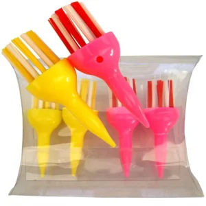 Custom Logo Golf Oem Unique Special Tee Bulk Plastic Brush Golf Tees