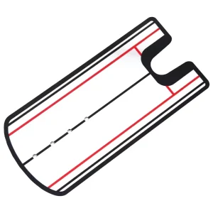Custom Logo Golf Putting Practice Mirror Aid Training Acrylic Material Golf Swing Trainer