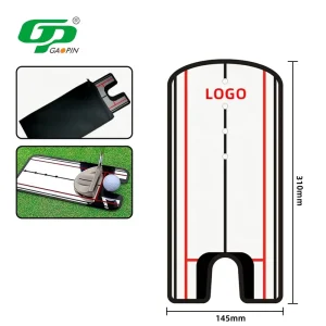 Custom Logo Golf Swing Trainer Aid Training Acrylic Material Golf Putting Mirror Golf Putting Practice Mirror