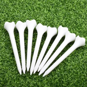 Custom Logo Golf Tees Bulk 83mm Wooden Golf Tees Plastic Golf Tee Packaging