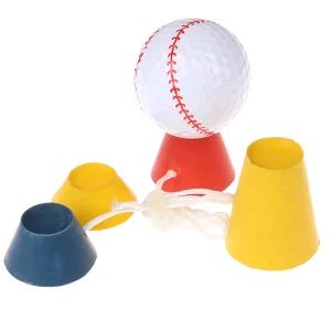 Custom Logo Golf Tees Eco Friendly Rubber Professional Tournament Training Accessories Durable Golf Tee