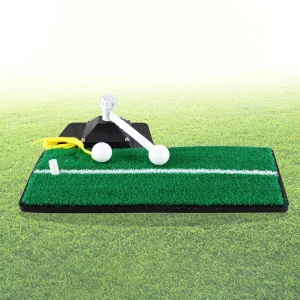 Custom Logo Golf Training Mat Indoor Backyard Swing Trainer Mat Practice Hitting Pad Golf Training Aids Equipment