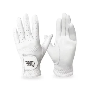 Custom Logo Left Handed Soft Cabretta Golf Glove Kids Ladies Mens