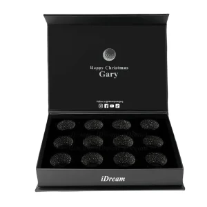 Custom Logo Magnetic Golf Markers and Golf Tees Gift Set Box with Matt Lamination Embossing Logo Custom Insert with Ball