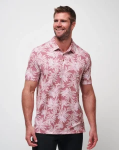 Custom Logo Men’s Golf Apparel Oversized Graphic 80% Polyester 20% Spandex Dry Fit Polo Shirts Breathable Printed Polo Shirts