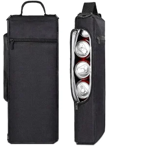 Custom Logo Nylon Insulated Golf Cooler Bag with Ice Pack Holds Pack Water Resistant Portable Golf Bag Accessory