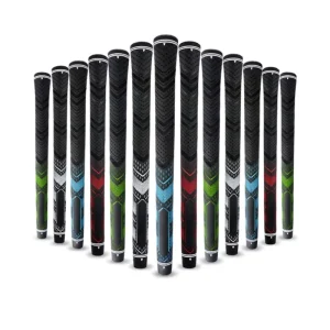 Custom Logo OEM Standard Golf Club Grips Non Slip Grip Golf Shock Absorption High Elasticity Quality Rubber Golf Club Grips