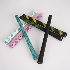 Custom Logo OEM Standard Golf Club Grips Non Slip Grip Golf Shock Absorption High Elasticity Quality Rubber Golf Club Grips