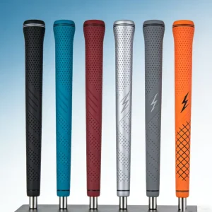 Custom Logo OEM Standard Non Slip Premium Rubber Ergonomic Durable Comfortable Universal Fit Golf Club Grips