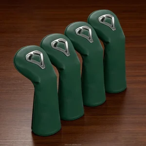 Custom Logo PU Leather Golf Club Headcover