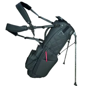 Custom Logo PU Waterproof Leather Golf Stand Bag Lightweight 14 Way Access for Sports Available